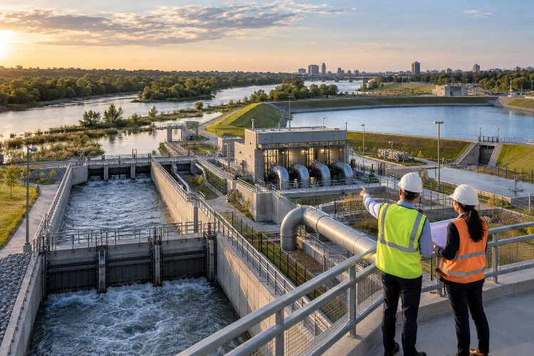 Coupled Hydraulic Models for Complex Water Infrastructure Design